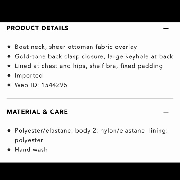 Ralph Lauren Ottoman Boat neck swim suit 🏖🏖🏖 - Picture 15 of 16